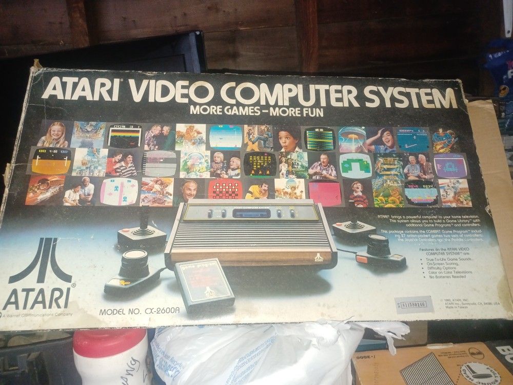 Vintage Atari Box