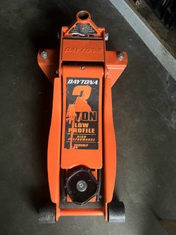 3 ton Low-Profile Professional Floor Jack  Orange