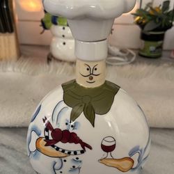 Vintage Oil Decanter Kitchen Chef Jolly Gourmet Collection
