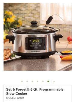 6-Qt Programmable Slow Cooker