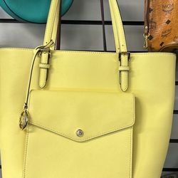 Michael Kors, Yellow Tote Bag