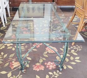 Glass Top Coffee Table 
