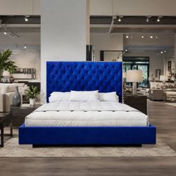 King Bed Blue new