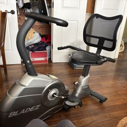 Blades Recumbent Exercise Bike