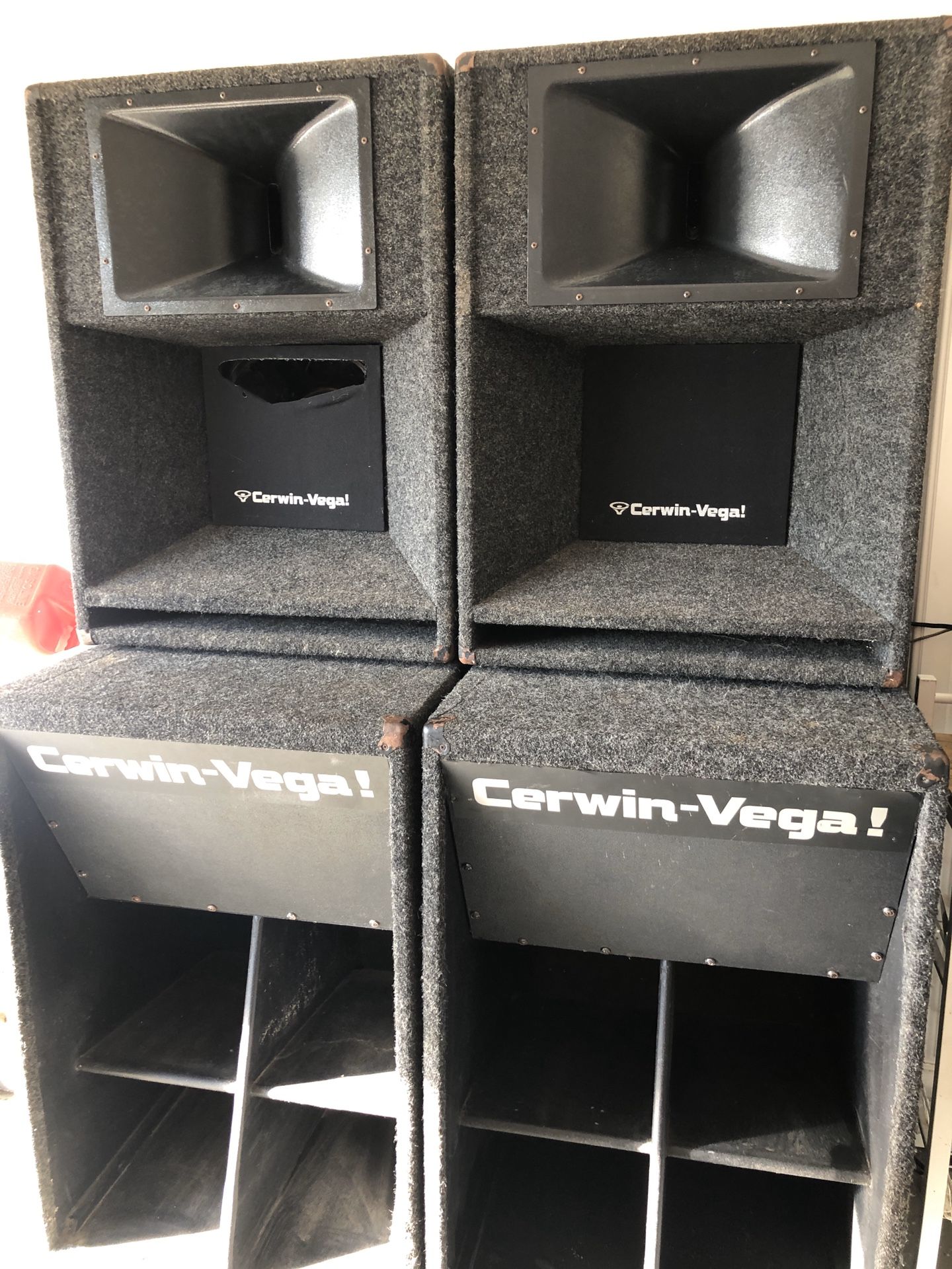 Cerwin vega dj speakers
