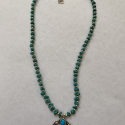 Vintage Native Turquoise Necklace