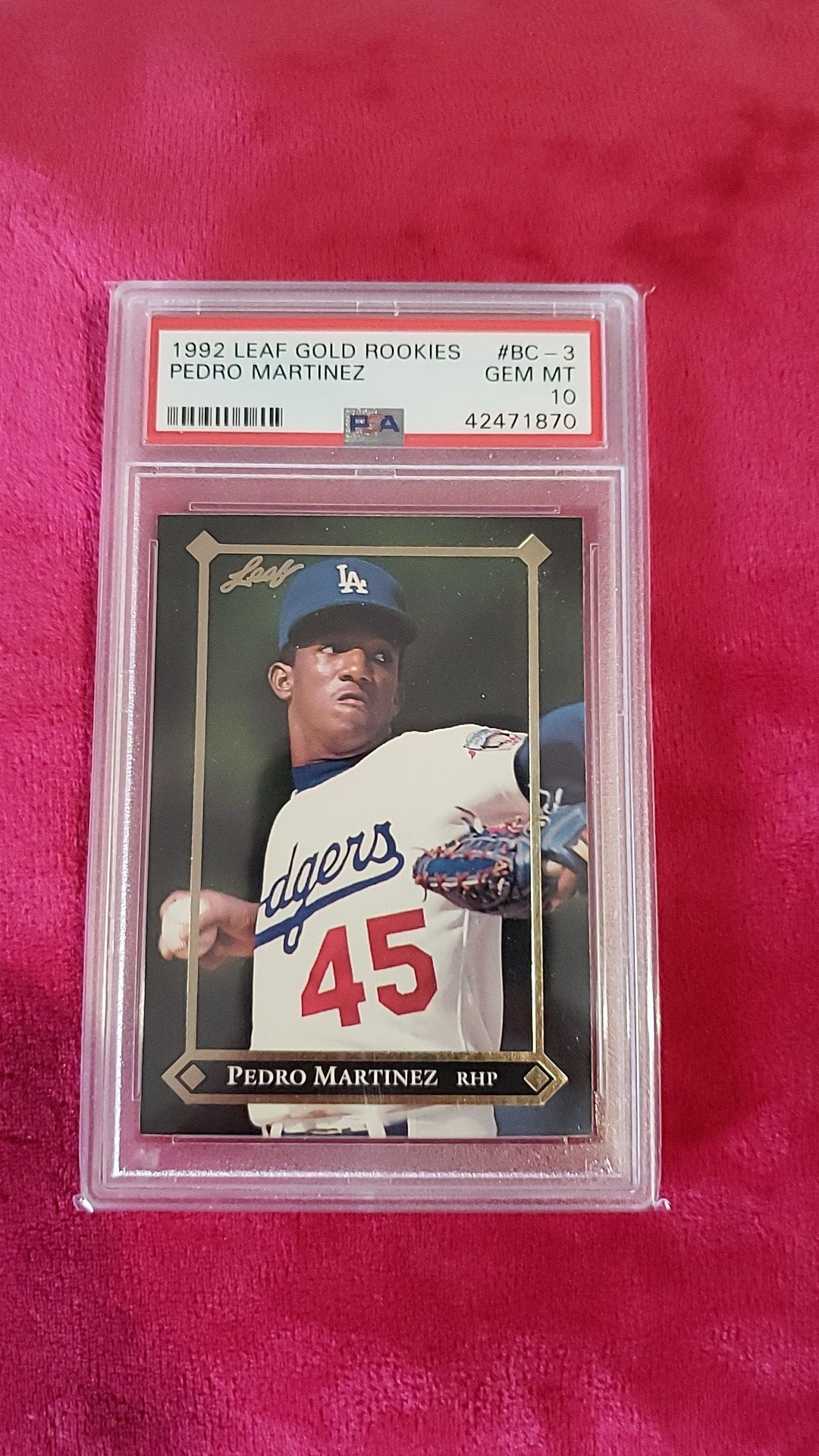 Pedro Martinez rookie card for Sale in Los Angeles, CA - OfferUp