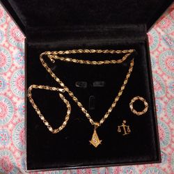 Turkish Chain, Bracelet, and Ring.. 