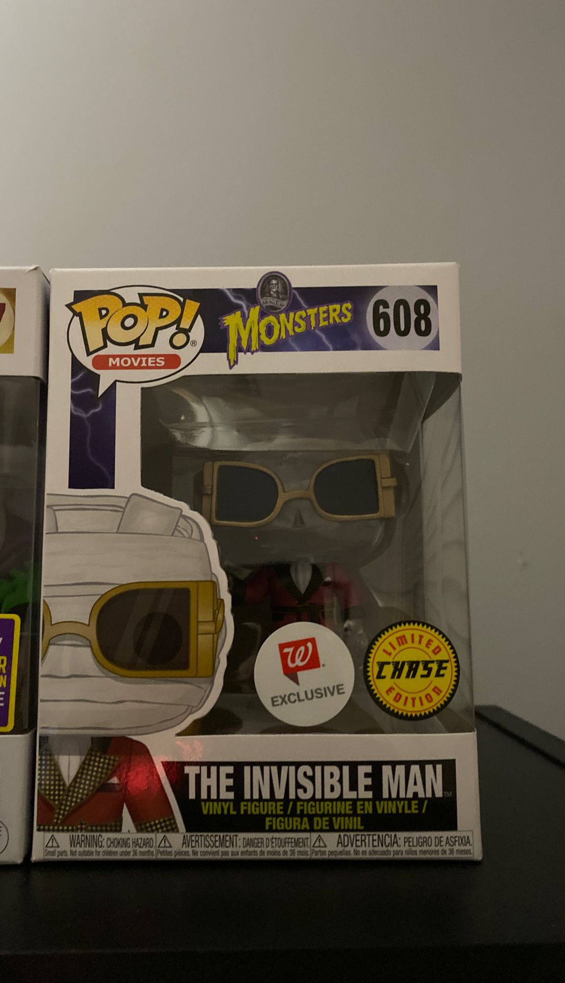 Invisible Man Chase Funko POP