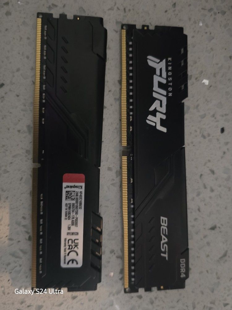 64 Gigs Of Ram DDR4 (32x2)---- Half Retail Price.
