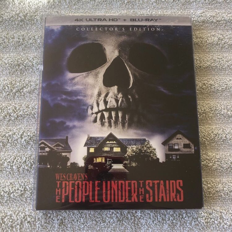 The People Under The Stairs 4K/Blu-Ray With Slipcover And Protective Case