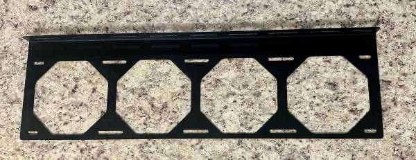 Radiator Mounting Bracket Fan Bracket For 4 120/140 mm Fans