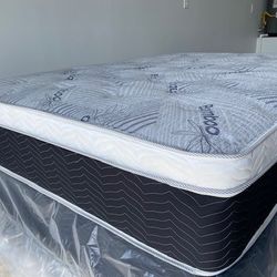 Cal King Euro Bamboo Orthopedic Mattress!!