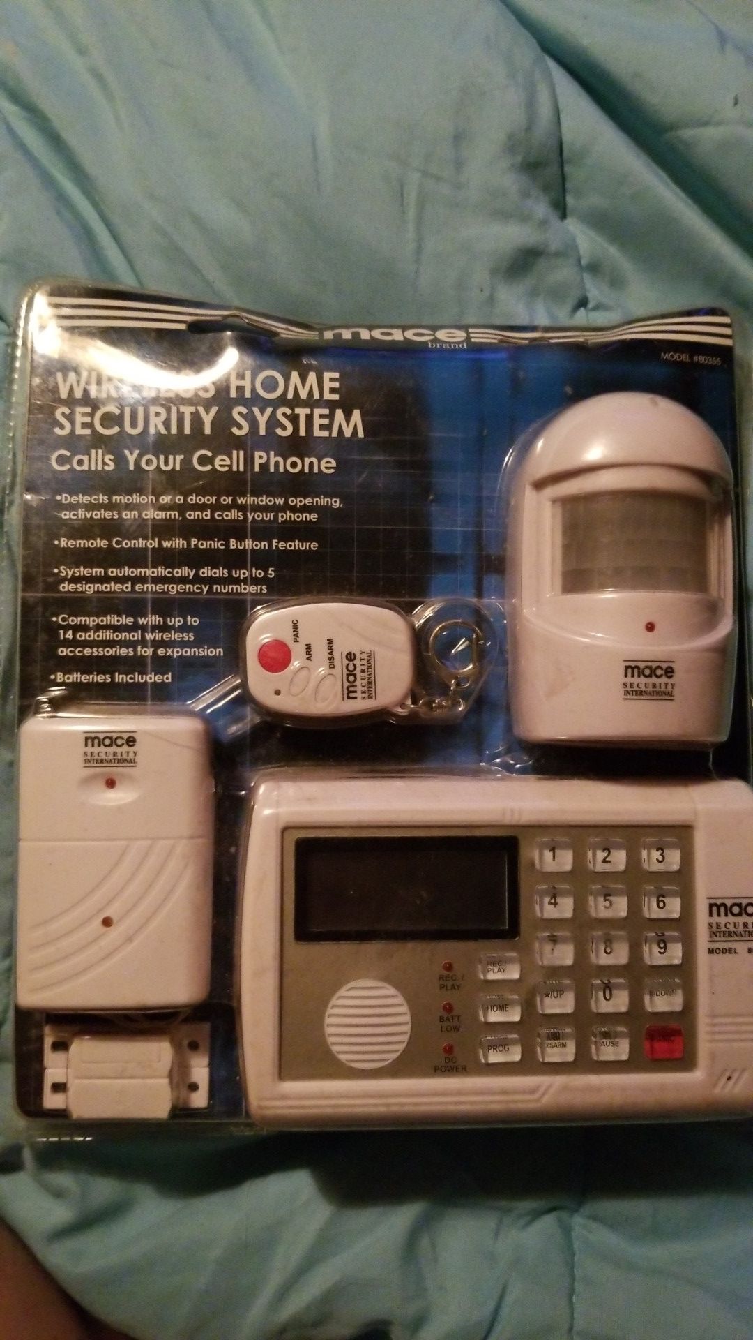 Mace wireless home security