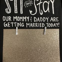 Sign for Wedding