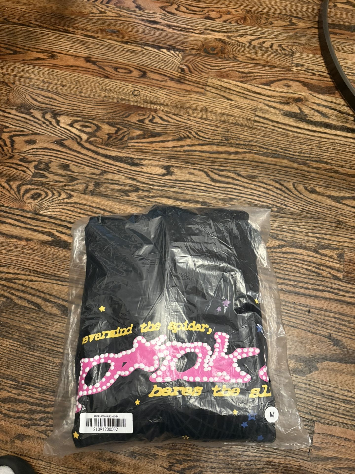 Black Spyder Hoodie Men's clothing