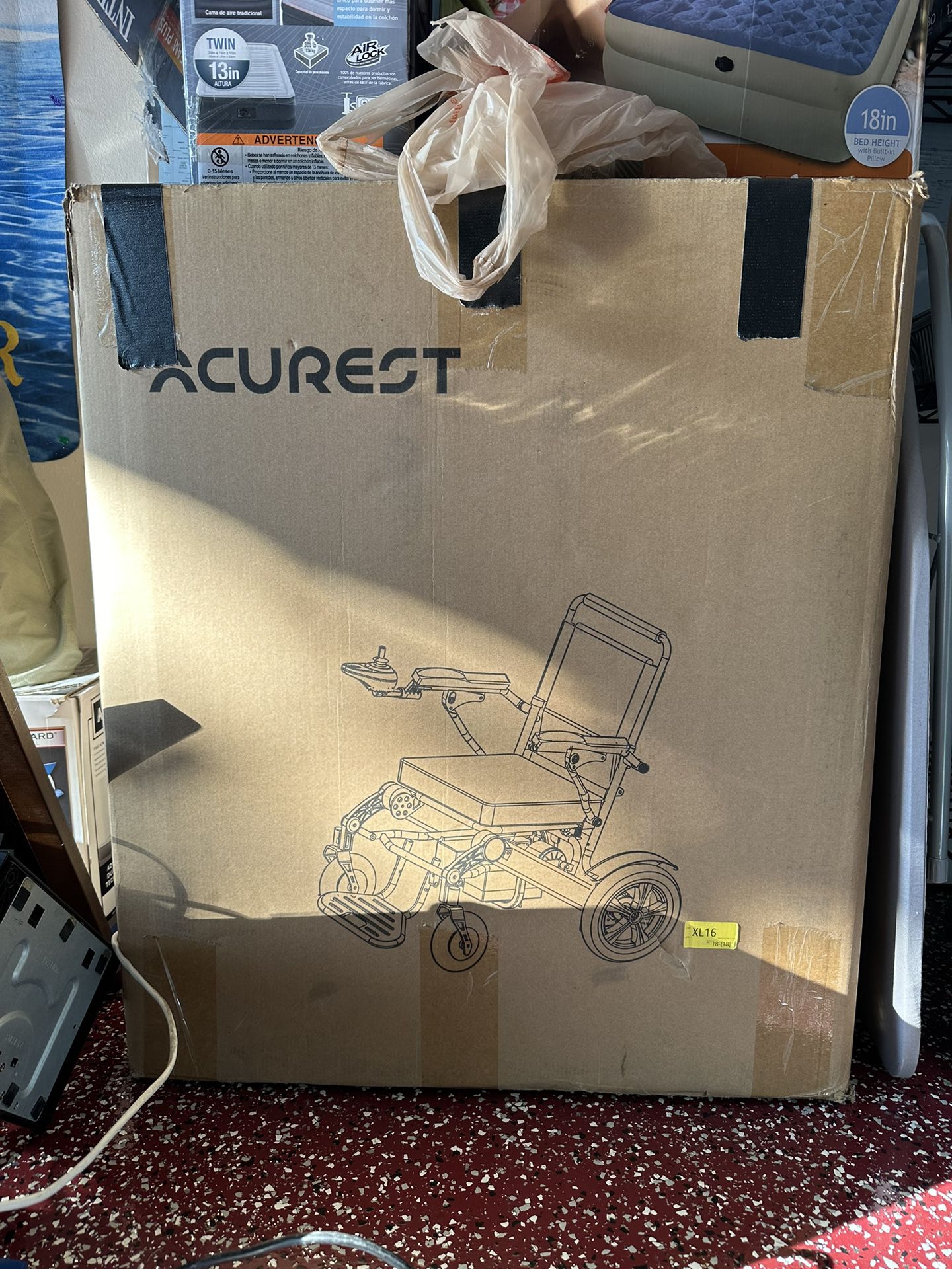 Acurest electric wheelchair 