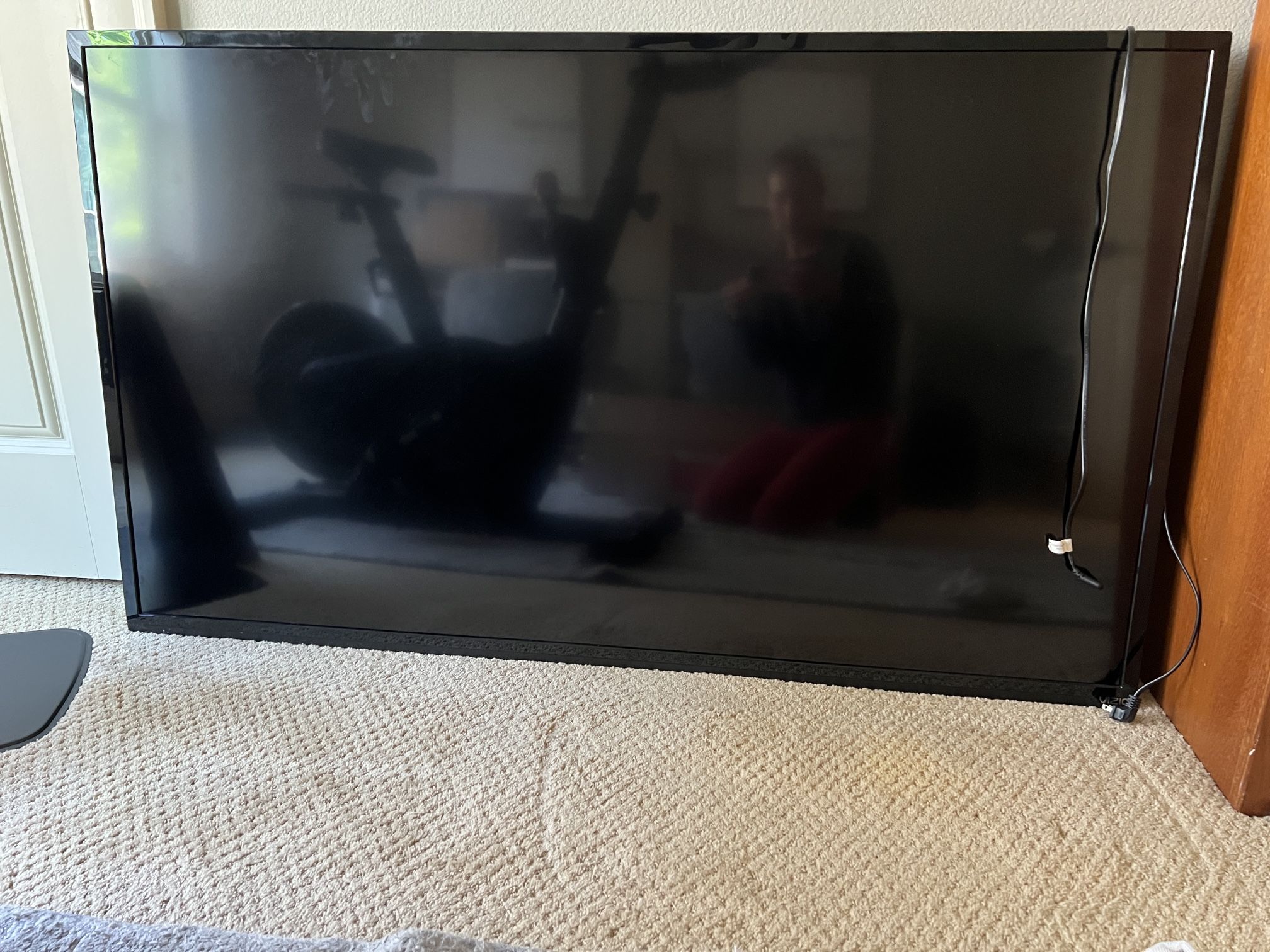 55” Vizio Tv And Sanus Stand
