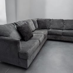 Dark Gray Ashley HomeStores Ambrielle Sectional Sofa
