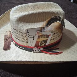 Cowgirl Hat Handmade Design 