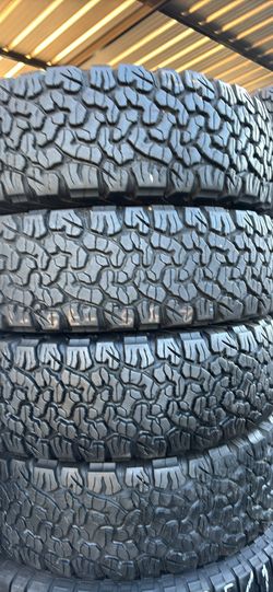 Set Of Tires (4) LT245-75-17 BfGoodrich All Terrain Ko2