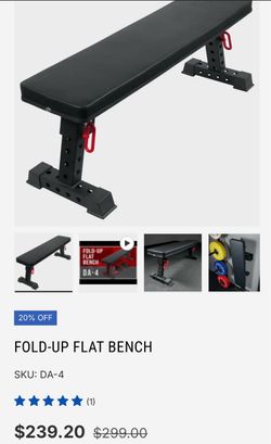 Foldable bench