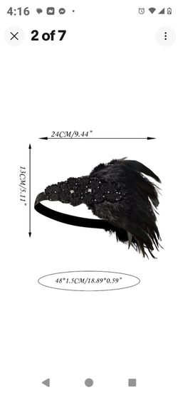 1920s Flapper Headpiece