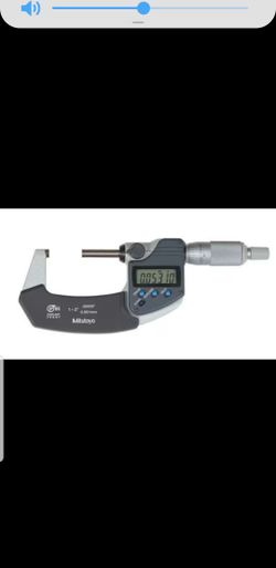 Mitutoyo Digital Micrometer