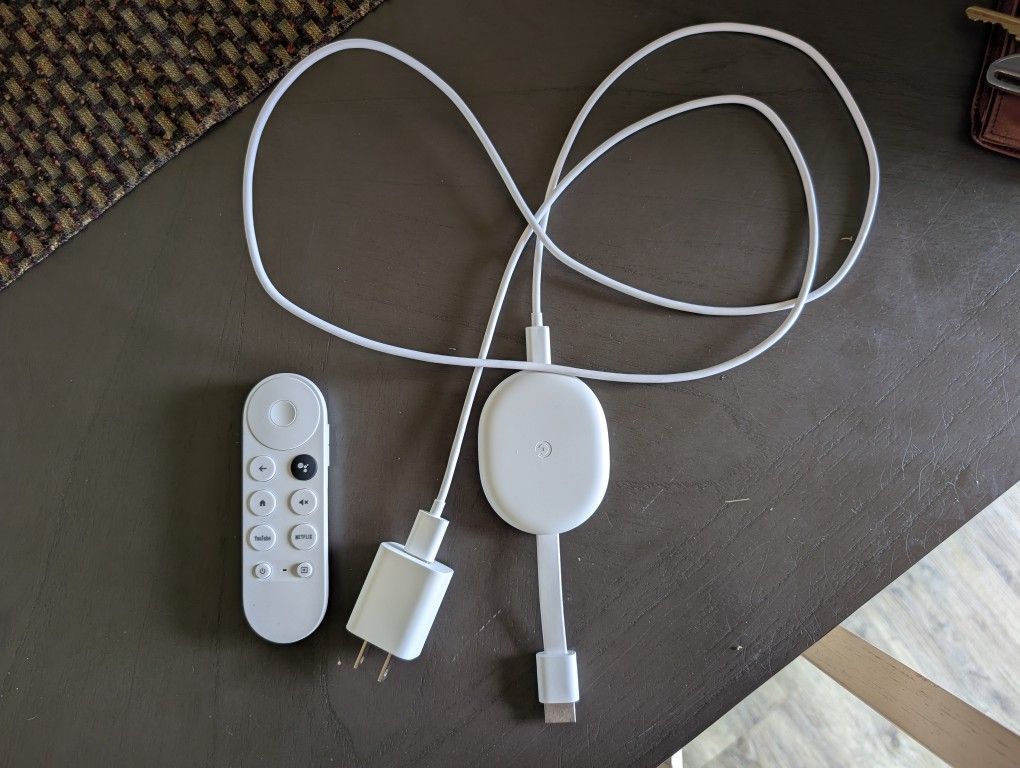 Google Chromecast Dongle + Remote (1080P)