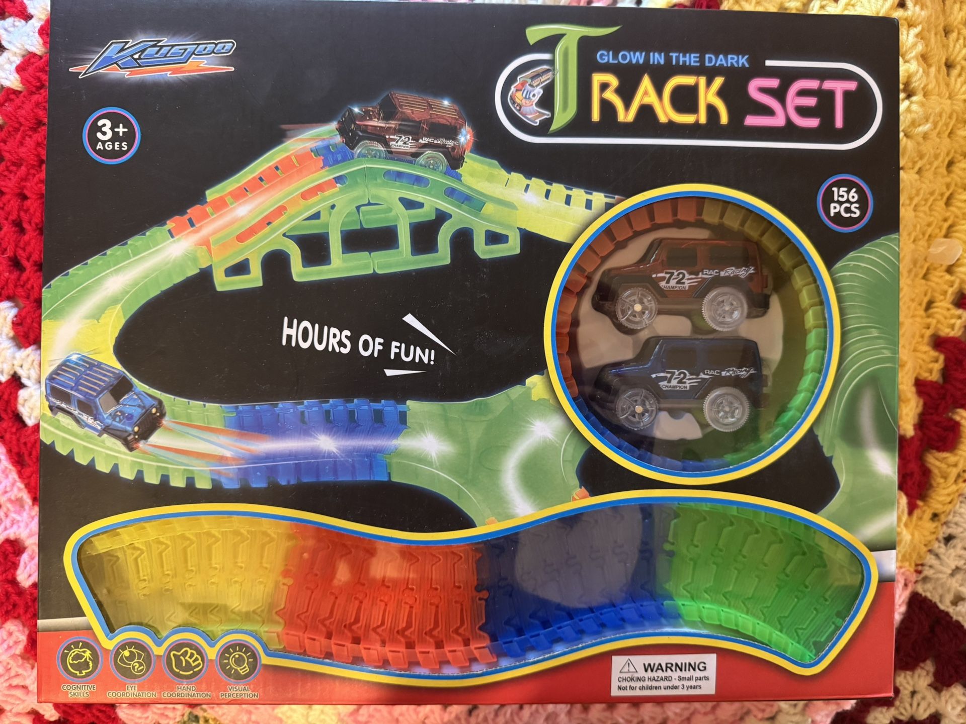 Glow In The Dark Kids Track Set