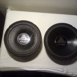 Titan 10-in Subwoofers