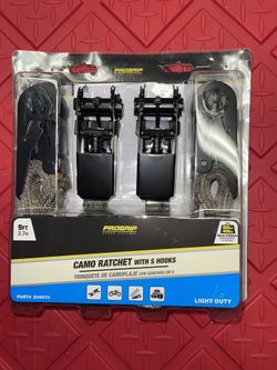 Progrip Camo Ratchet Tie Downs (2 Pack)