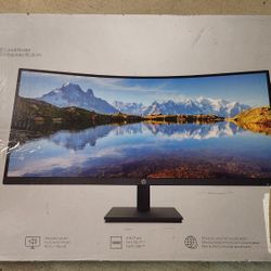 HP M34d WQHD Curved Monitor 34"