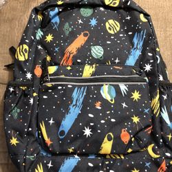 Hanna Andersson Brand New Backpack Lunchbox Rocket Space Kids Boys Girls School