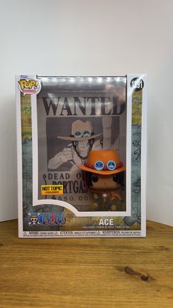 Ace Wanted Poster One Piece Funko Pop 1291