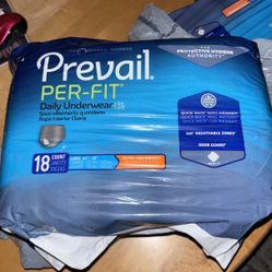 3 Prevail Large 18count Adult Male  Underwear