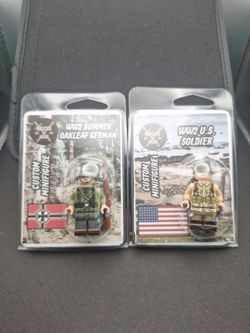 Bricks at War WW2 figures