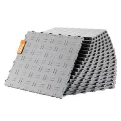 350*Garage Tiles Interlocking, 12 x 12 x 0.53 inch 50 Pack Garage Floor Covering Tiles, Non-Slip Double-Sided Texture Garage Flooring Tiles, for Garag