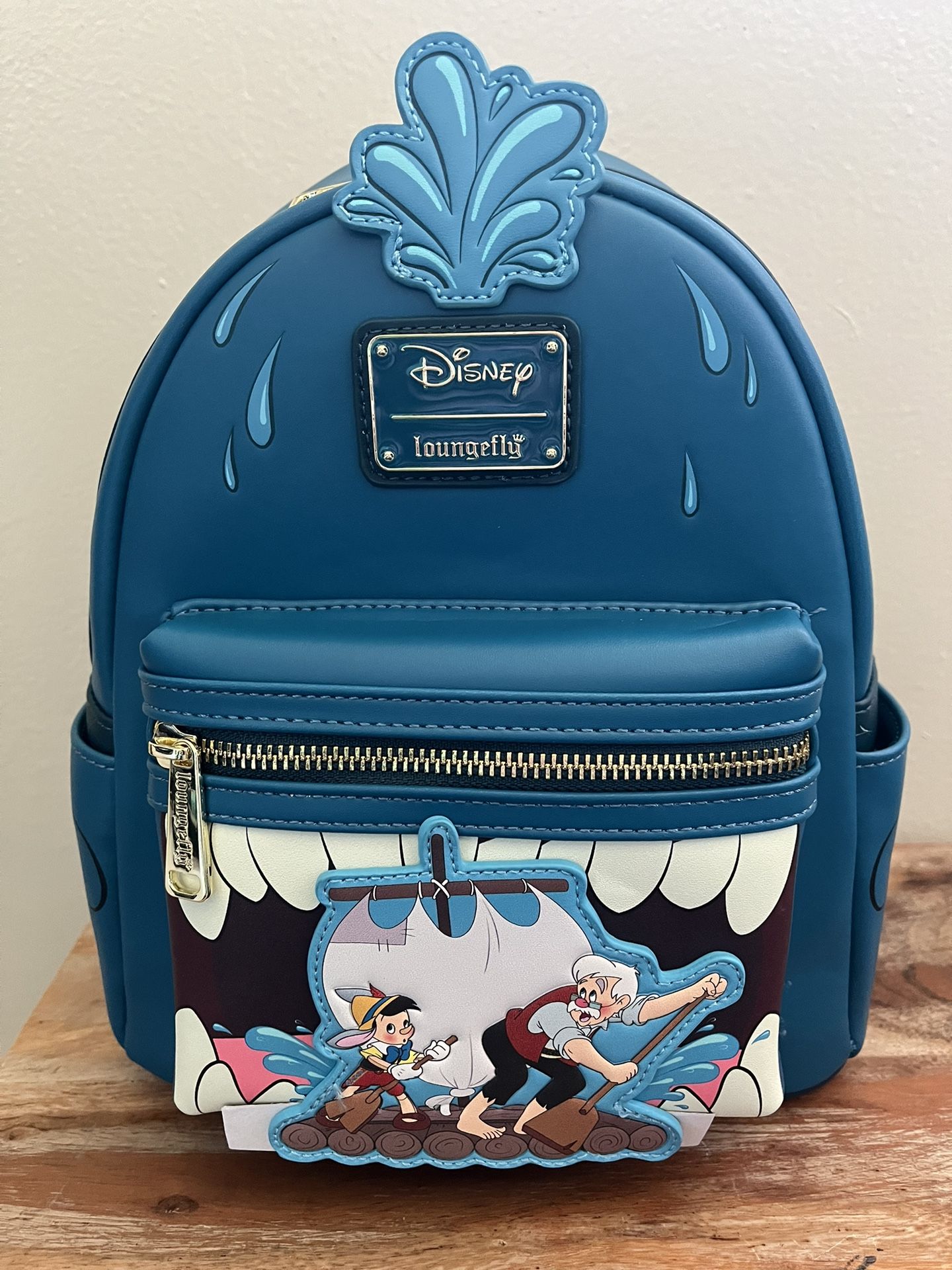 Loungefly Disney Pinocchio Monstro Mini Backpack A whale of a tale to be told with the new #Loungefly Disney  main image 2