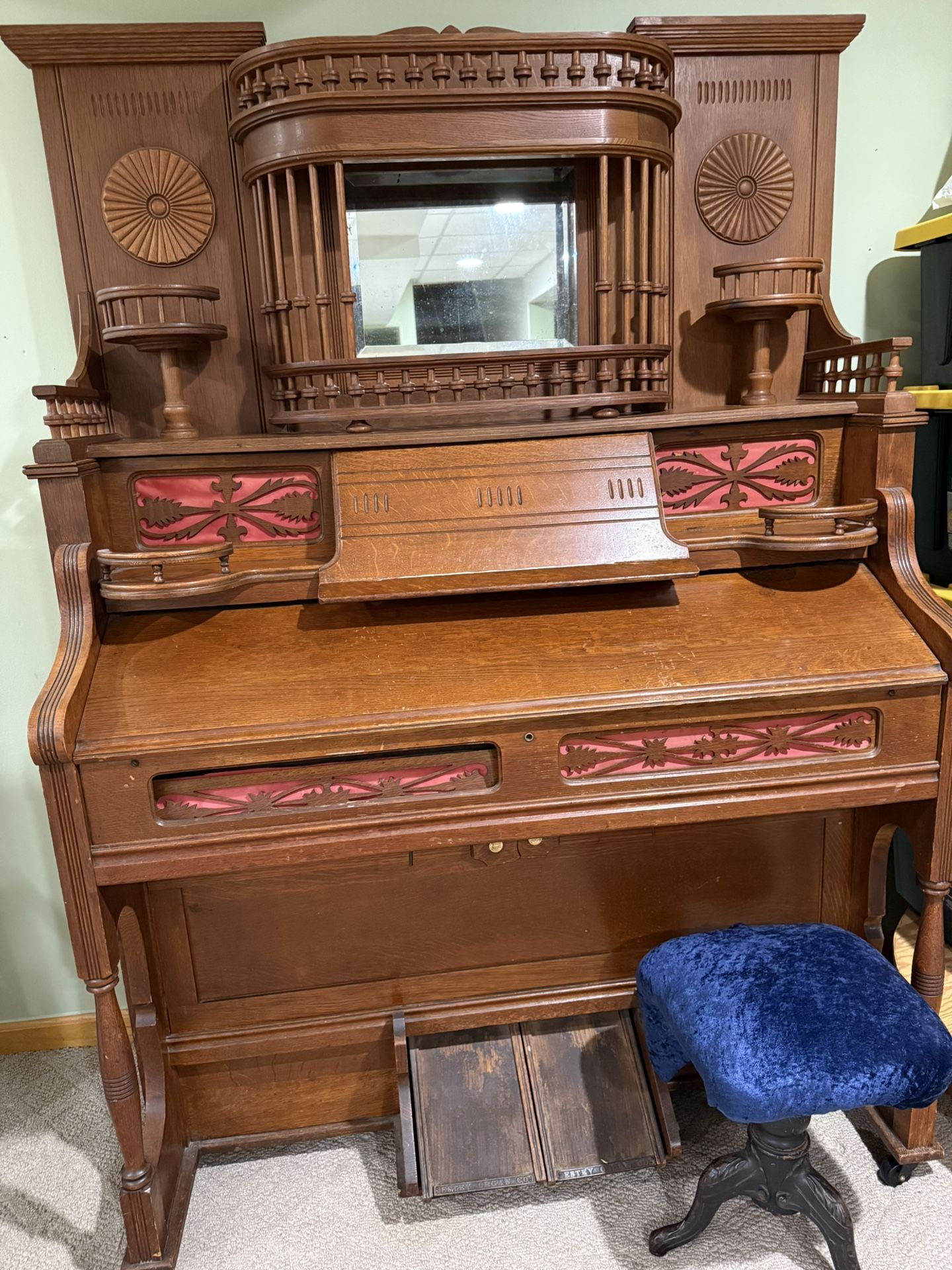 Antique Pump Organ