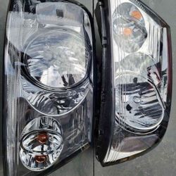 04-08 Ford F150 06-08 Lincoln Mark LT Headlights Luces Calaveras Micas Faros Focos Faroles Headlamps 