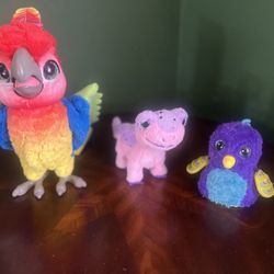 Colorful Plush Toy Set-Battery powered