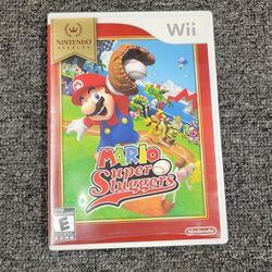 Mario Super Sluggers Nintendo Selects for Nintendo Wii
