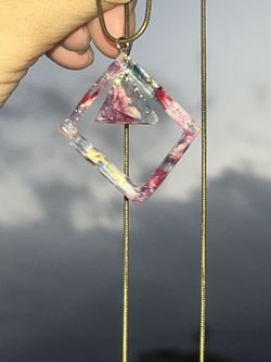 Dianthus Handmade Necklace 