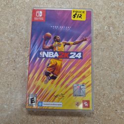 NBA 2k24 Kobe Bryant Edition Nintendo Switch Game 