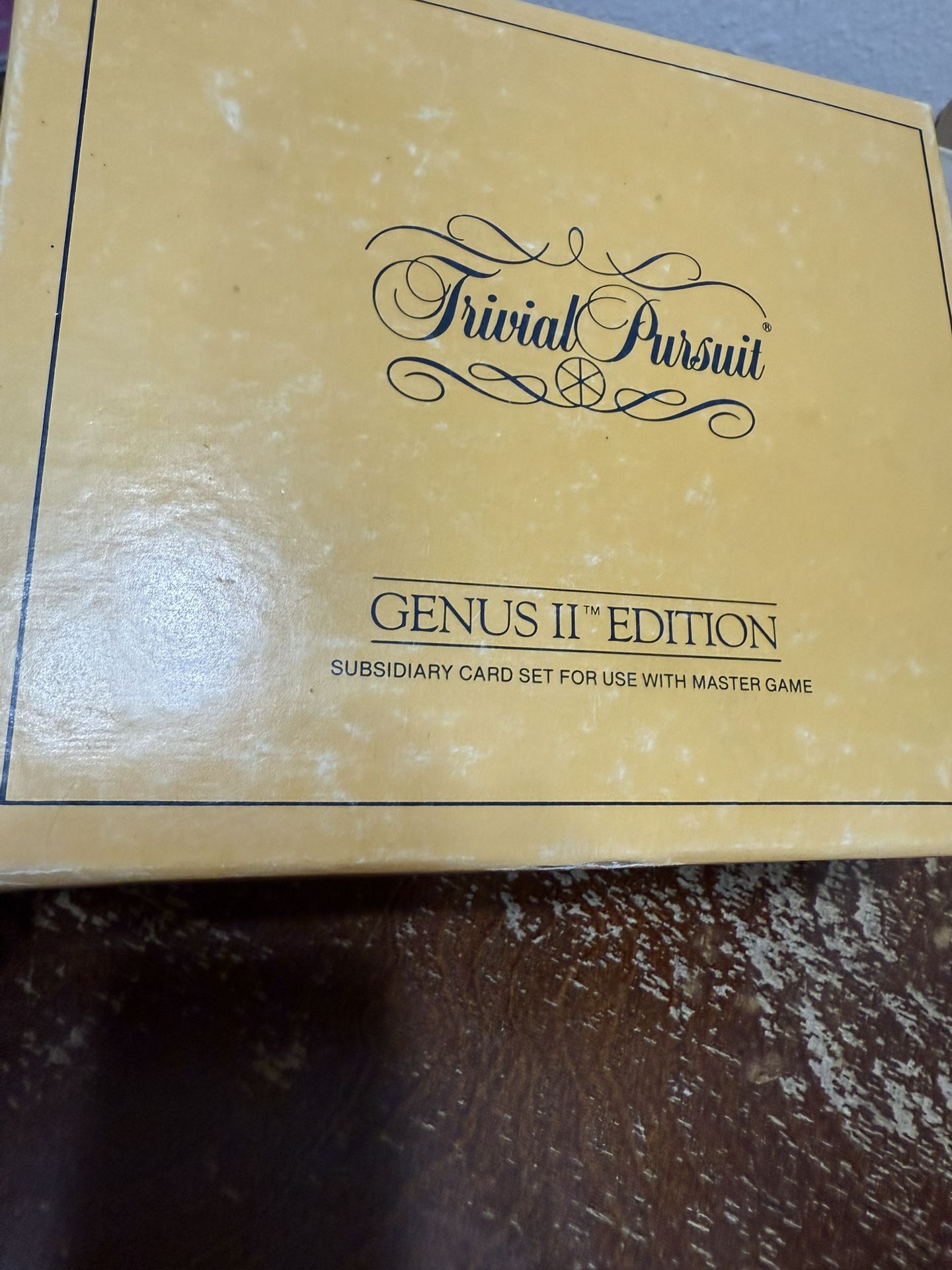 Trivial Pursuit Vintage Card Game