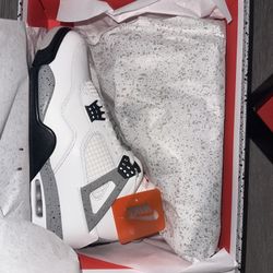 Air jordan 4 White cement Sizes 12, 13