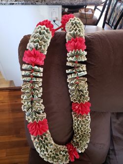 Graduation money lei