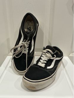 Vans Black & White Casual Shoe