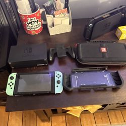 Nintendo Switch Bundle with Extras OBO